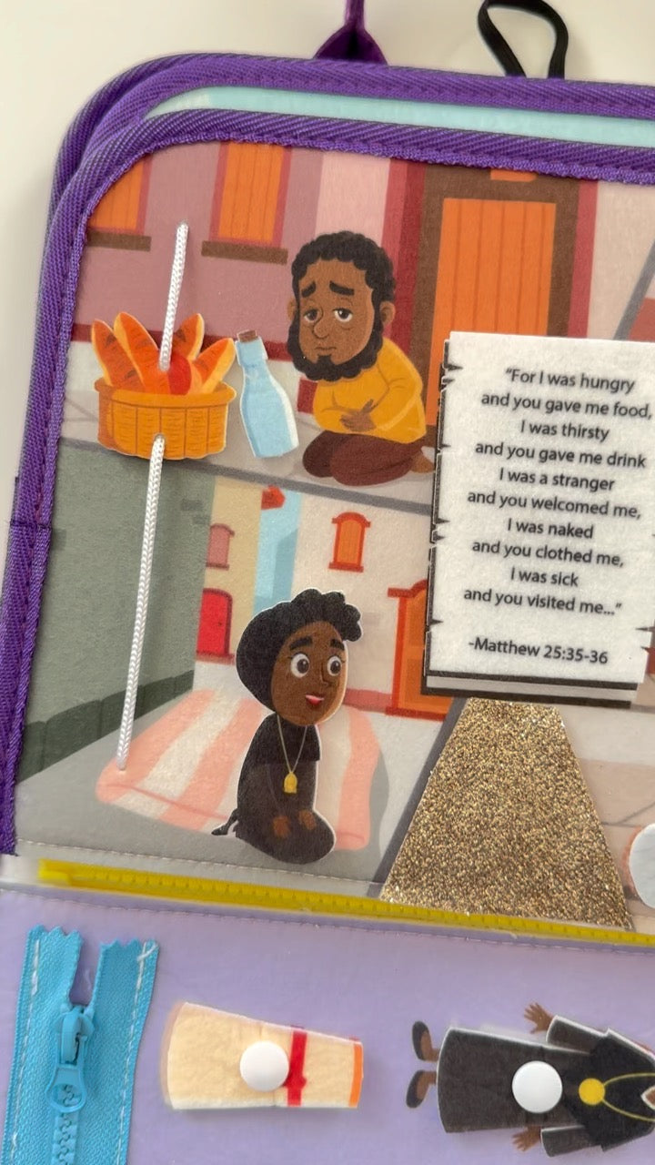 My Pray & Play Busy Book - God's Princesses - Saintly Heart