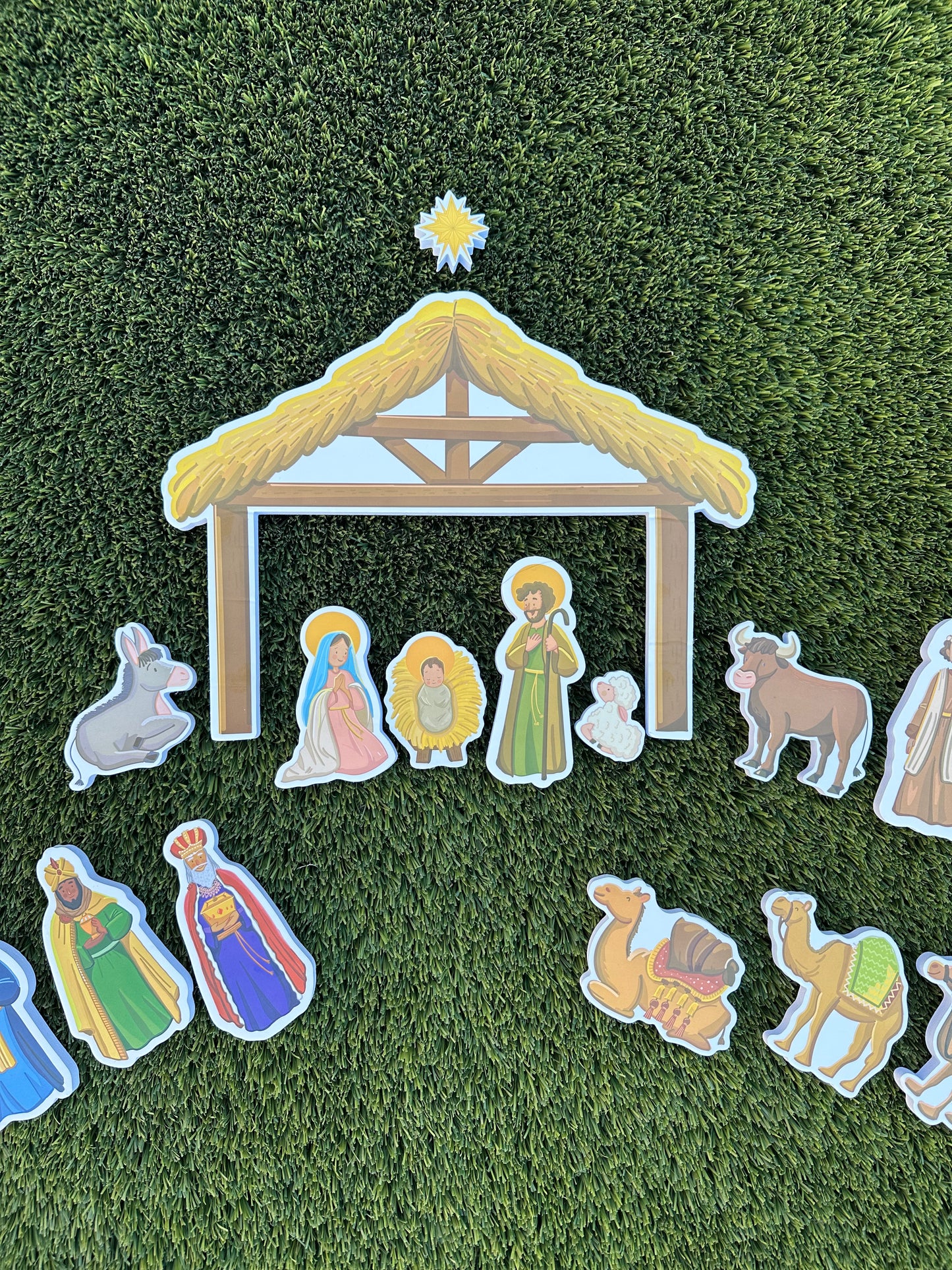 Quiet Nativity Set - Saintly Heart