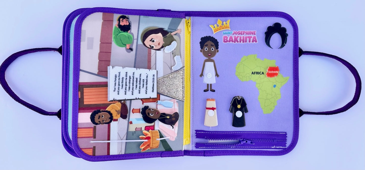 My Pray & Play Busy Book - God's Princesses - Saintly Heart