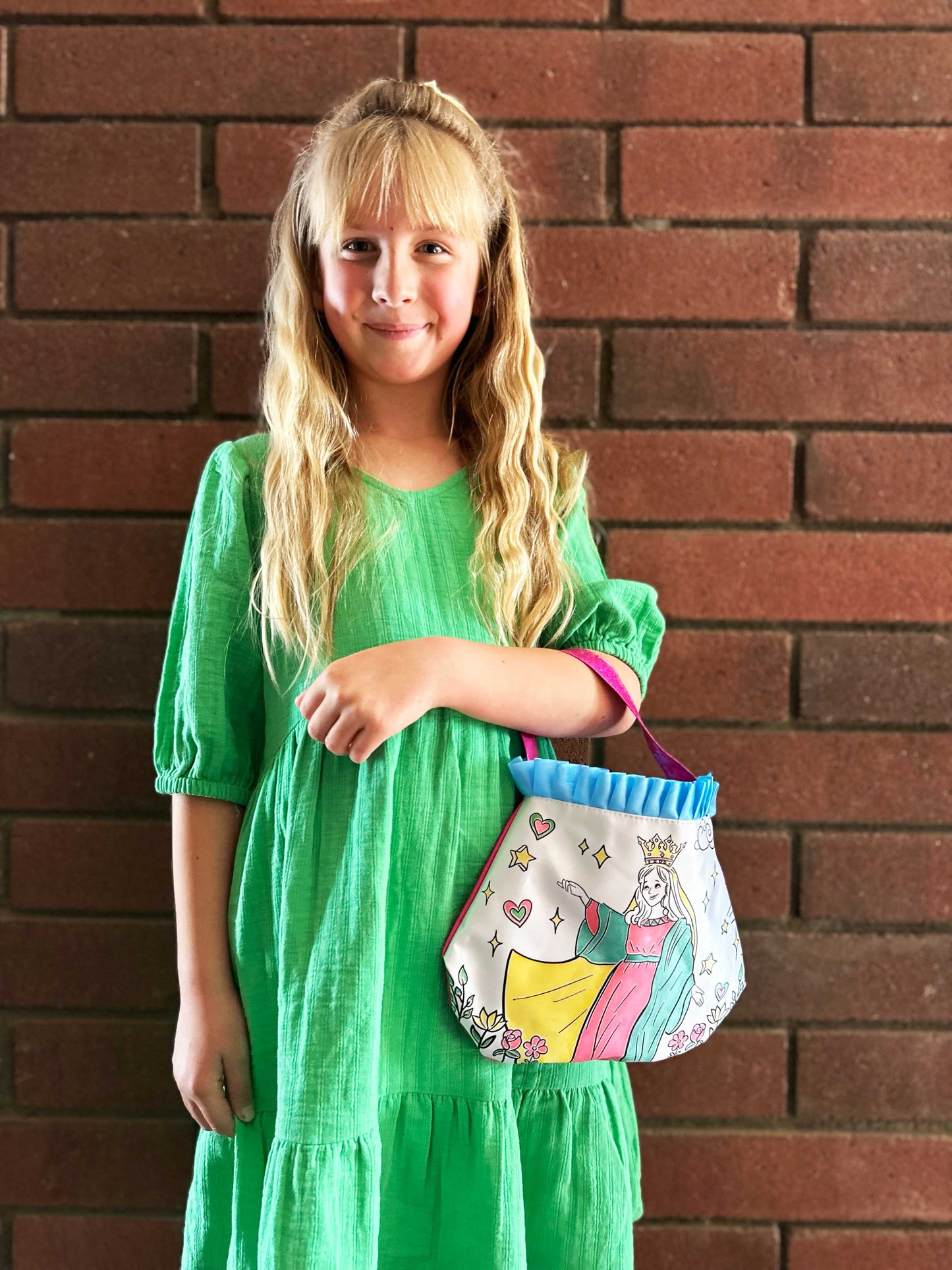 The Color and Pray Purse: Mary - Saintly Heart