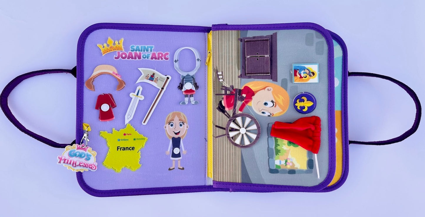 My Pray & Play Busy Book - God's Princesses - Saintly Heart
