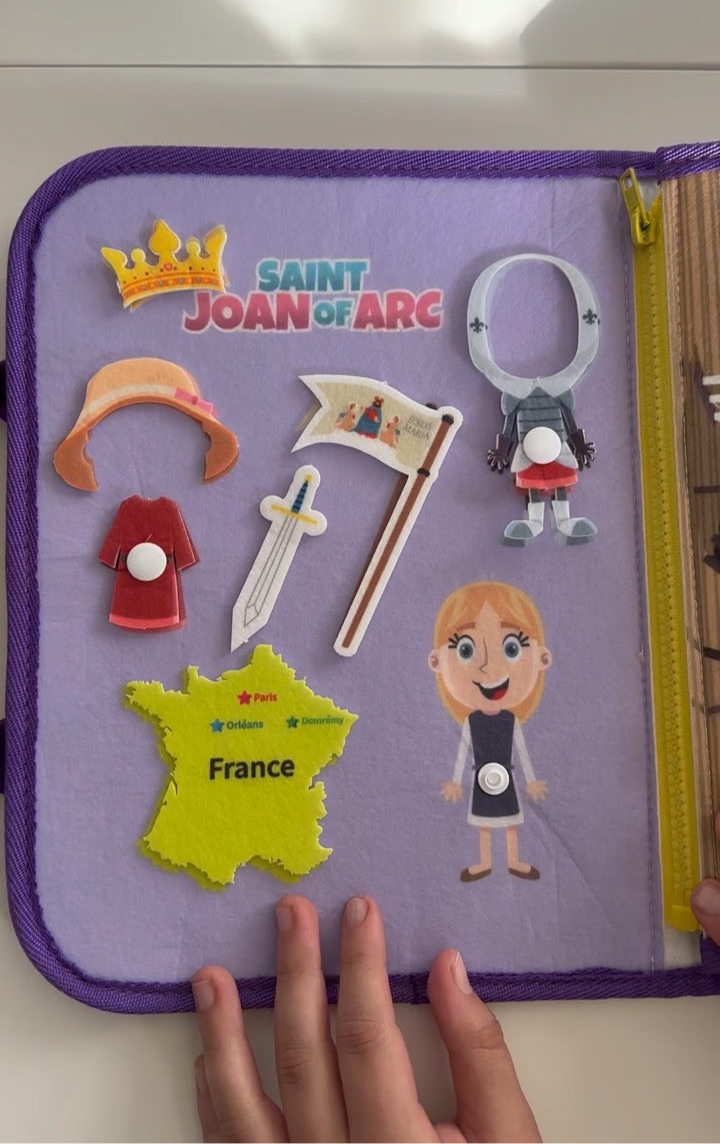 My Pray & Play Busy Book - God's Princesses - Saintly Heart
