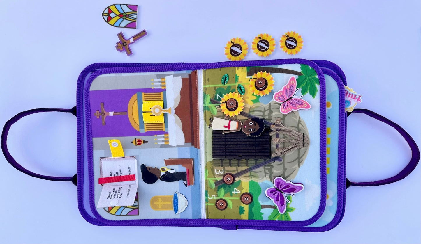 My Pray & Play Busy Book - God's Princesses - Saintly Heart
