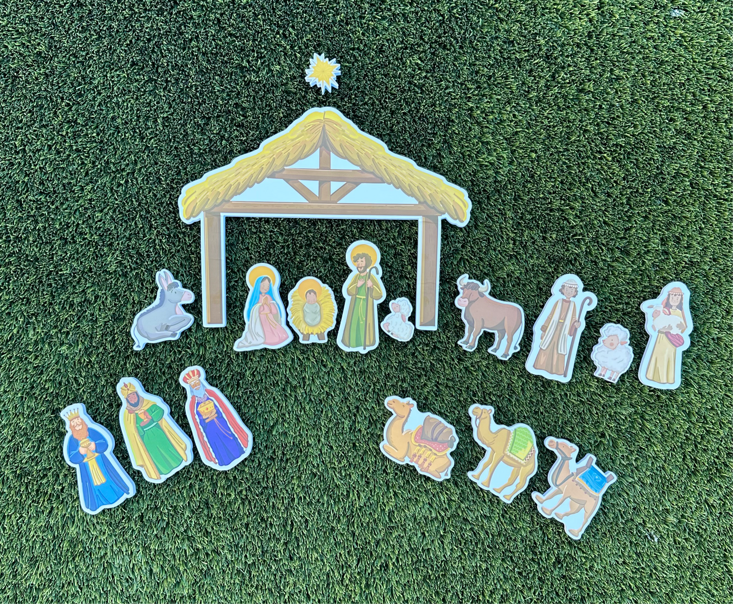 Quiet Nativity Set - Saintly Heart