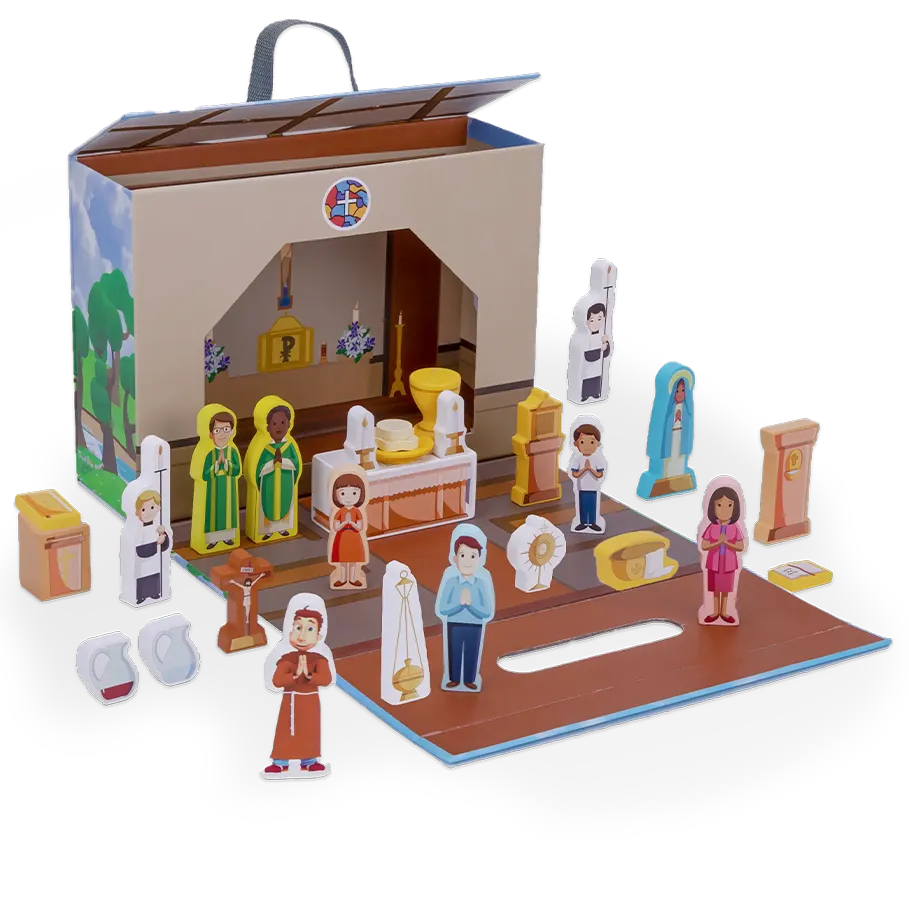 Brother Francis Church Playset - Saintly Heart