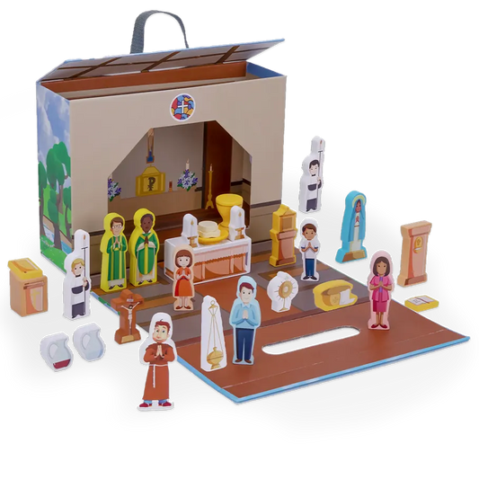 Brother Francis Church Playset - Saintly Heart