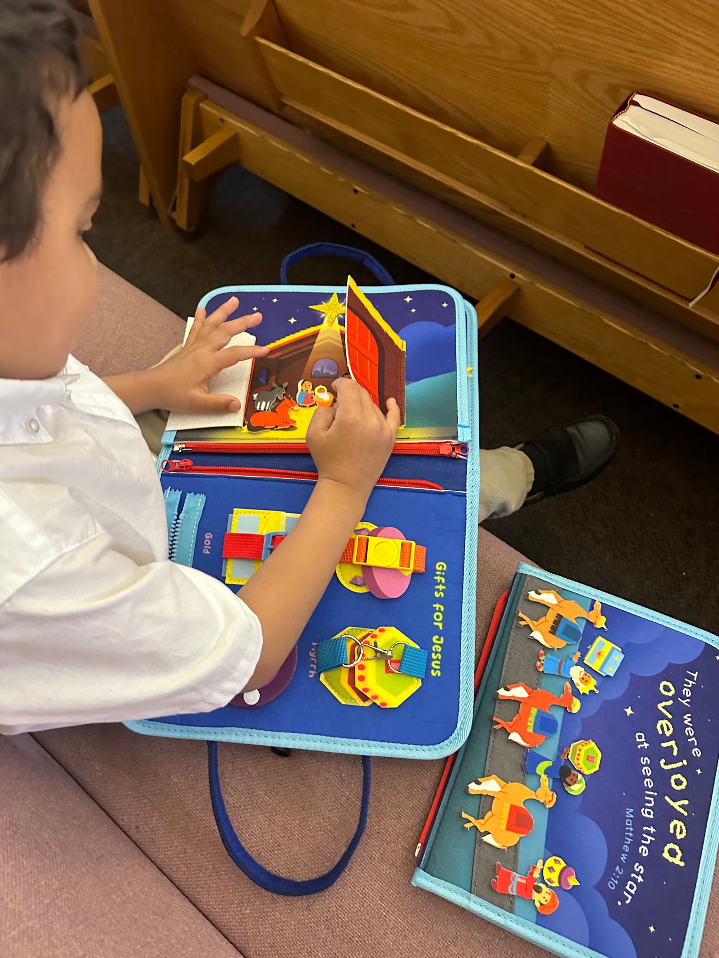 My Pray & Play Nativity Busy Book - Saintly Heart