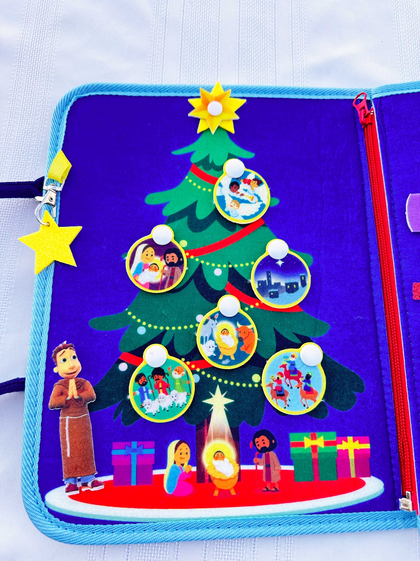 My Pray & Play Nativity Busy Book - Saintly Heart