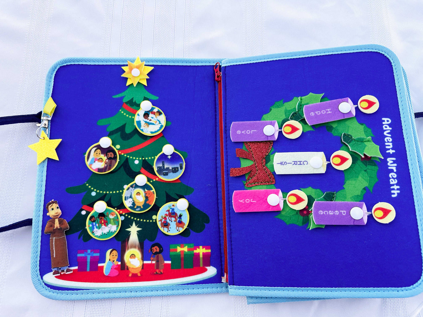 My Pray & Play Nativity Busy Book - Saintly Heart