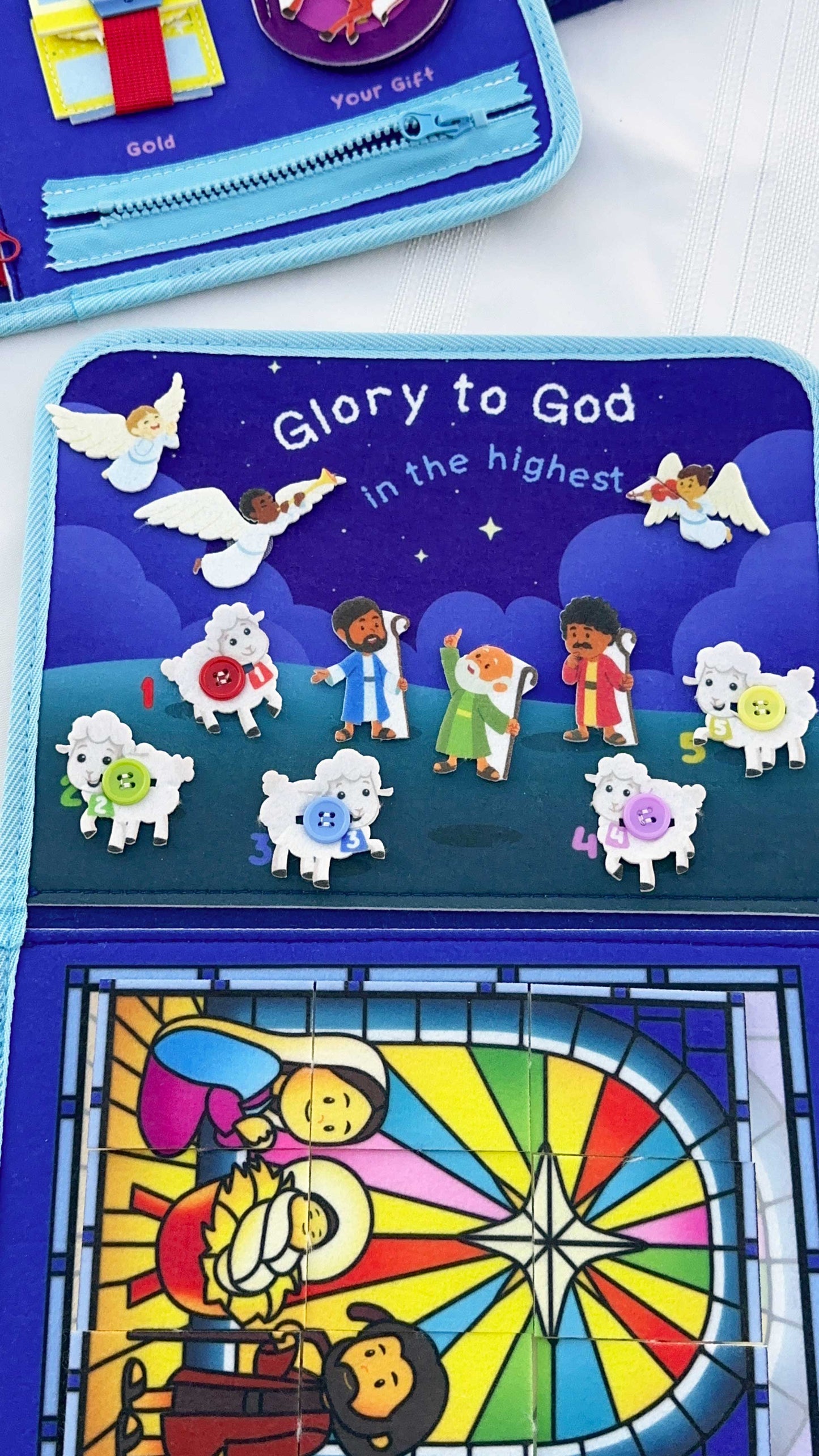 My Pray & Play Nativity Busy Book - Saintly Heart