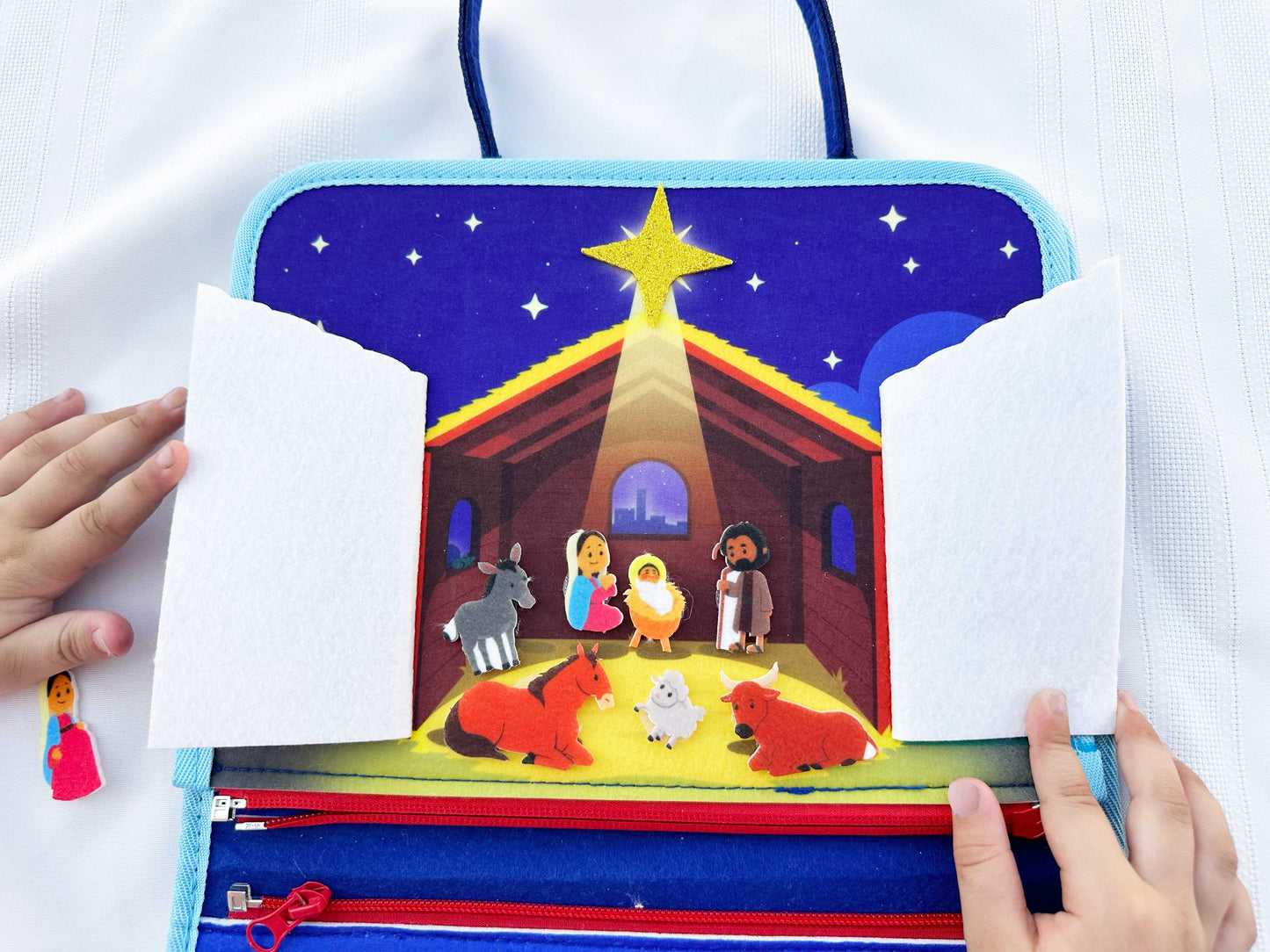 My Pray & Play Nativity Busy Book - Saintly Heart