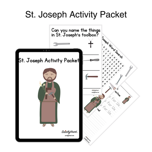 St Joseph Activity Packet: Free Download - Saintly Heart