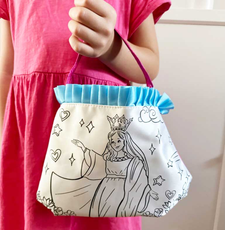 The Color and Pray Purse: Mary - Saintly Heart