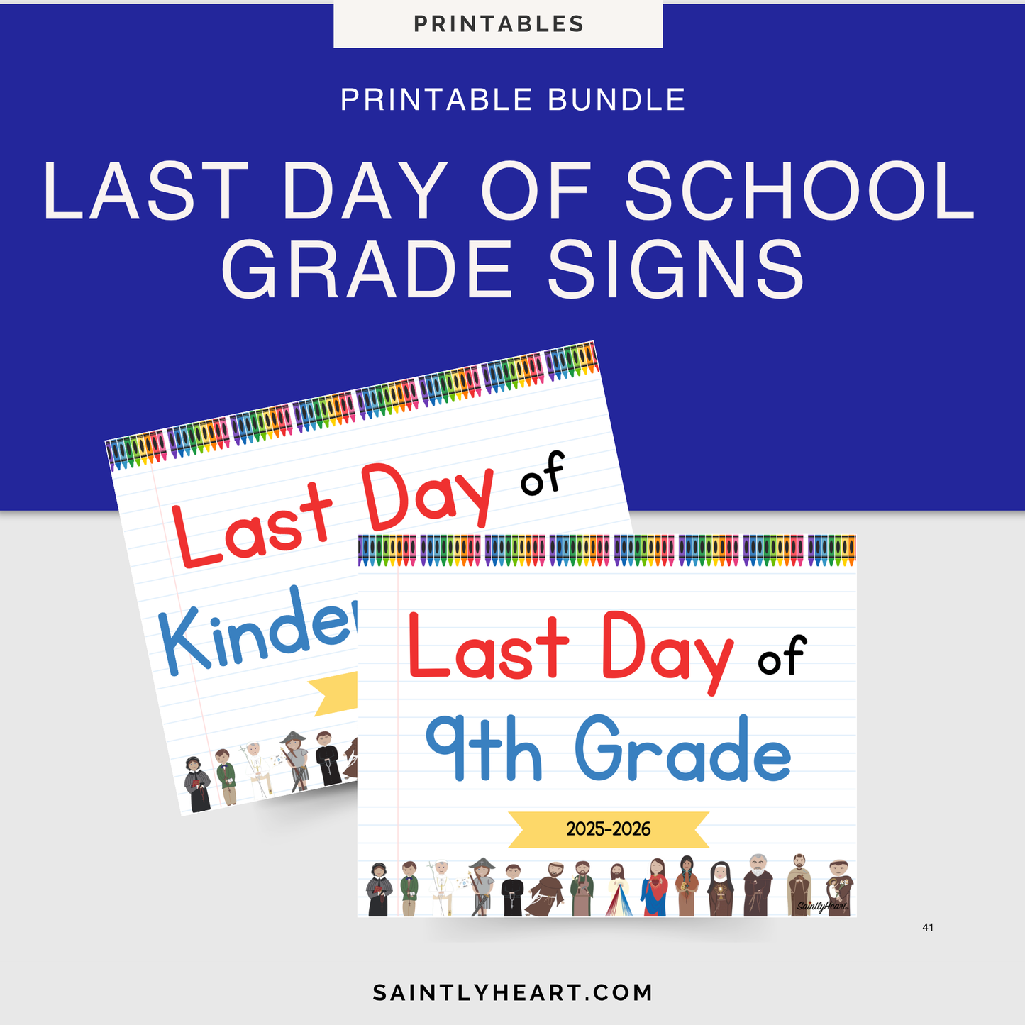 Last Day of School Signs
