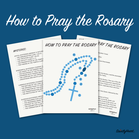 Free Printable: How to Pray the Rosary