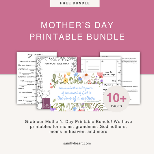 Mother's Day Free Printable Bundle