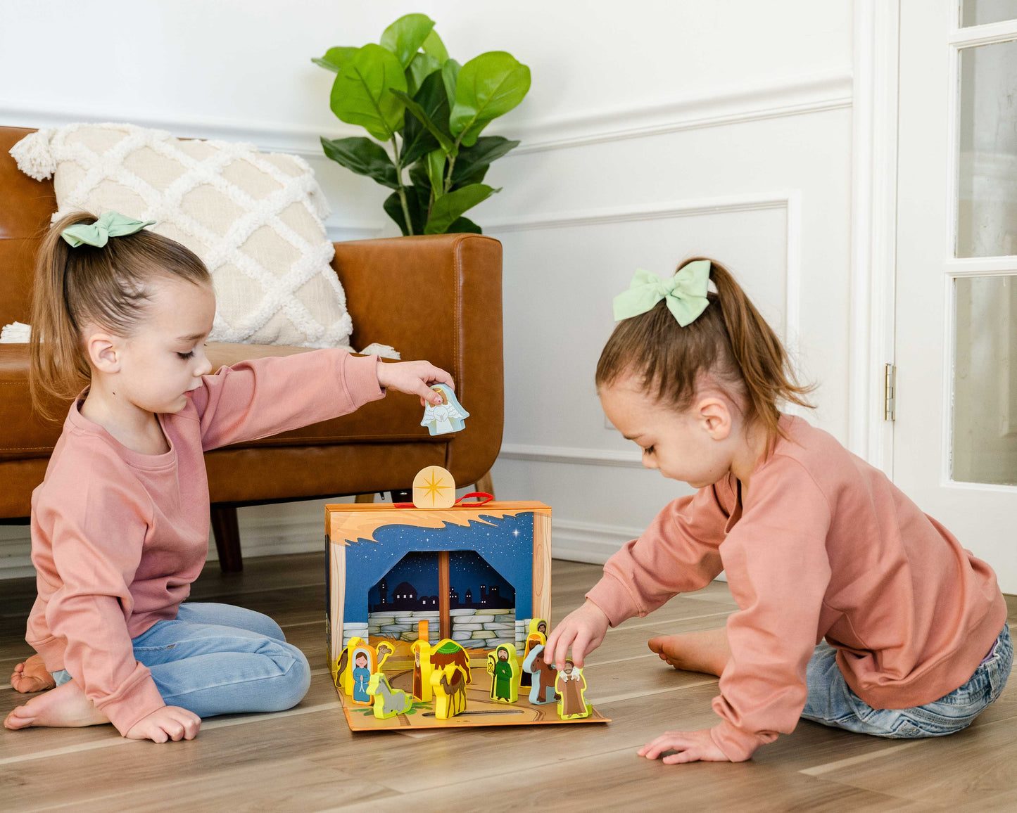 Saintly Heart Nativity Playset