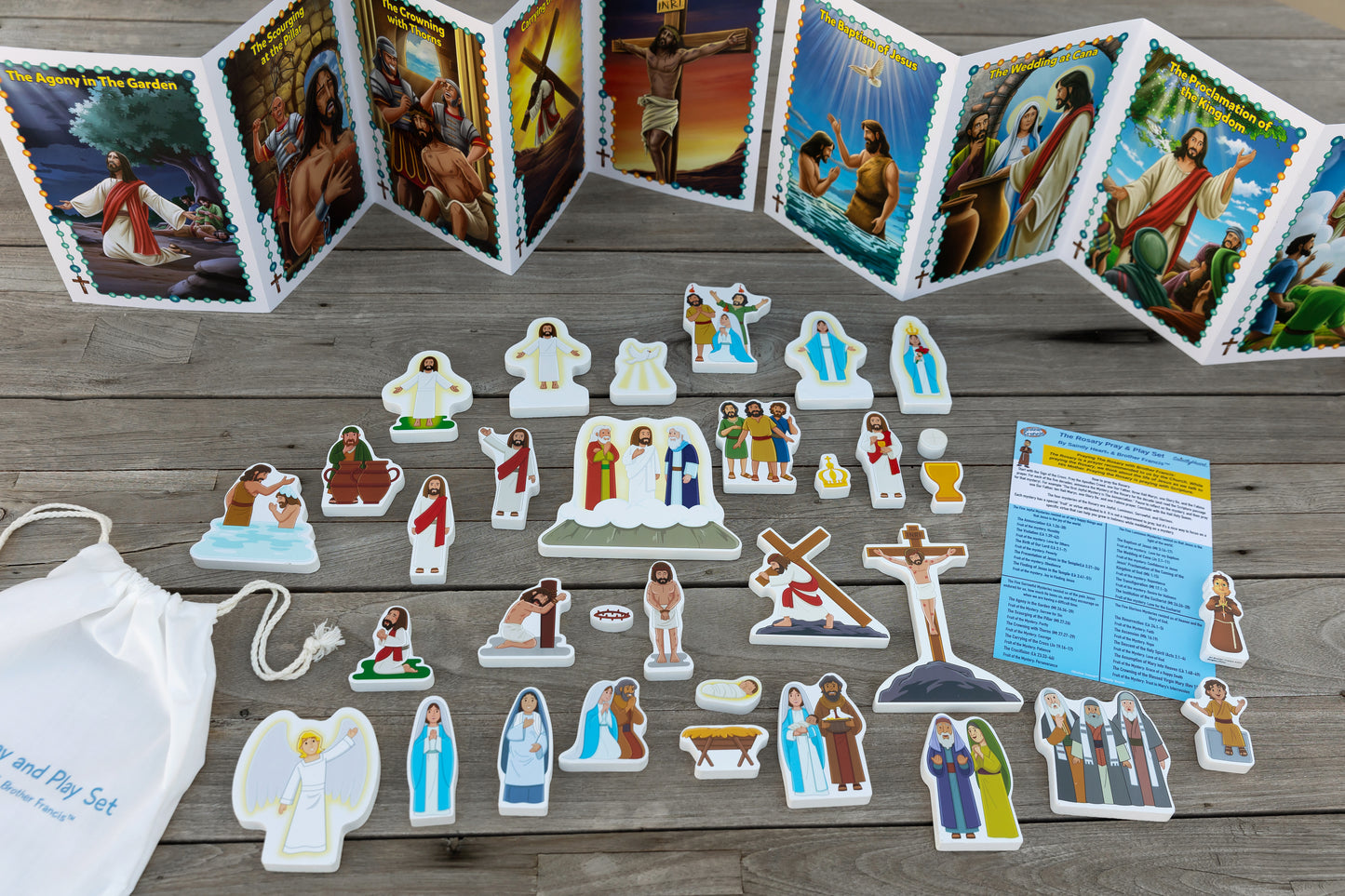 Rosary Pray and Play Set - Deluxe set! - Saintly Heart