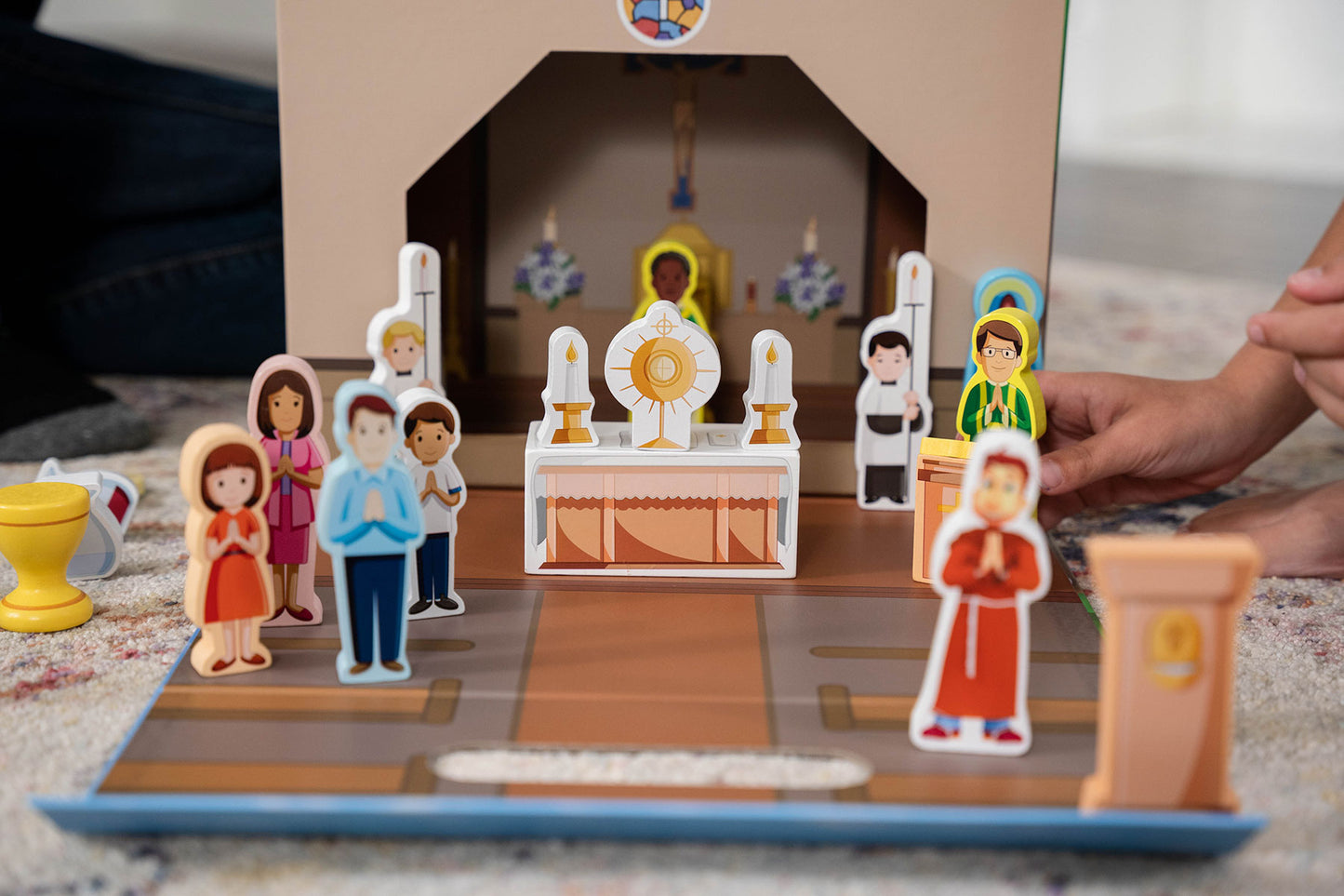 A Saintly Heart Brother Francis Church Playset