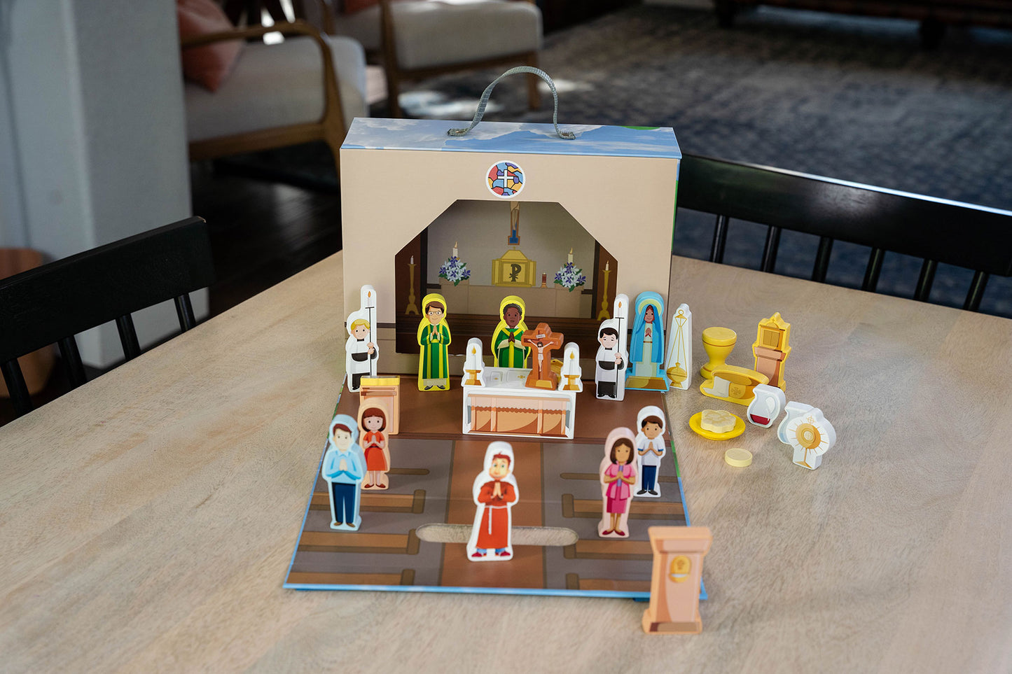 A Saintly Heart Brother Francis Church Playset