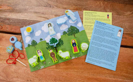 Perfectly Imperfect Fatima Lacing Set - Saintly Heart