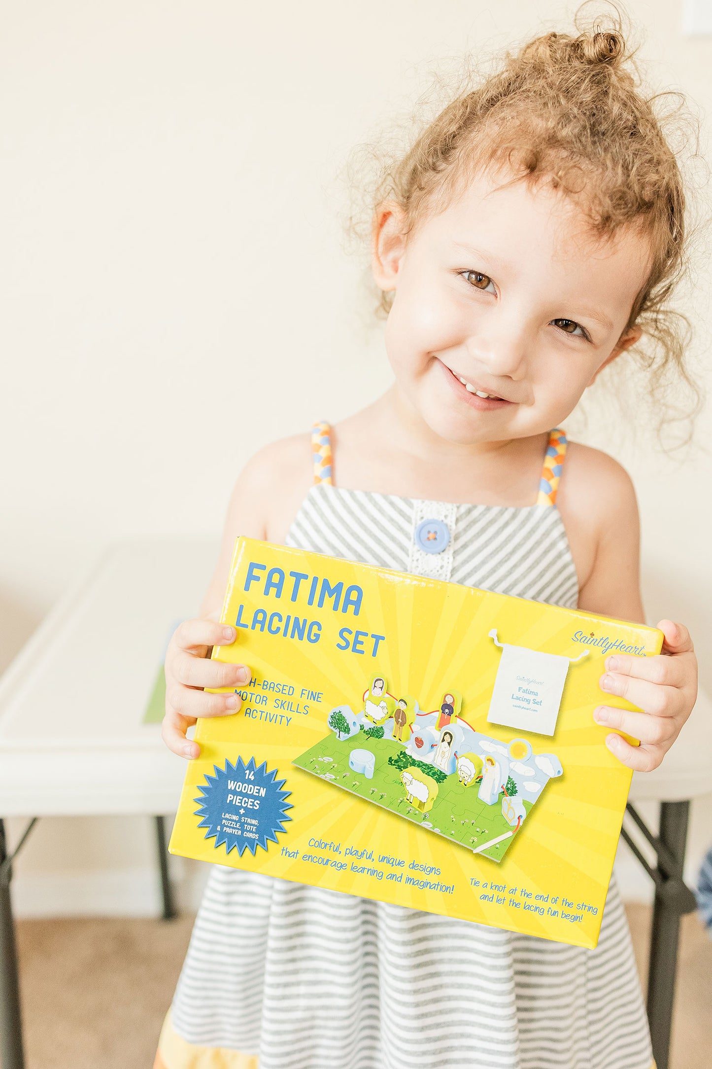 Perfectly Imperfect Fatima Lacing Set - Saintly Heart