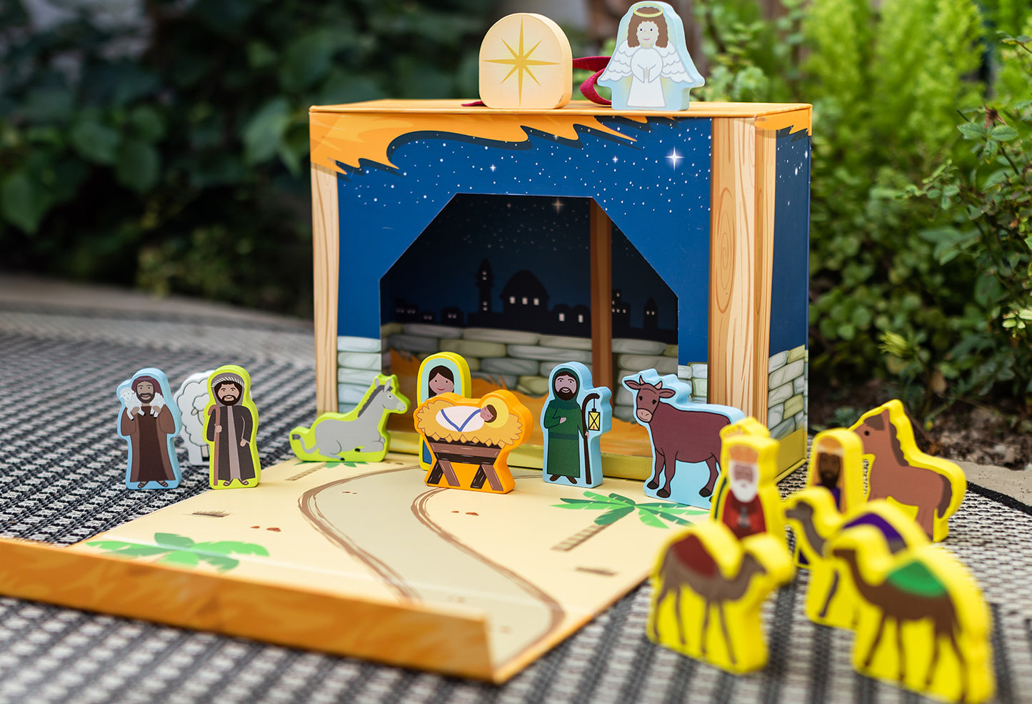 Saintly Heart Nativity Playset