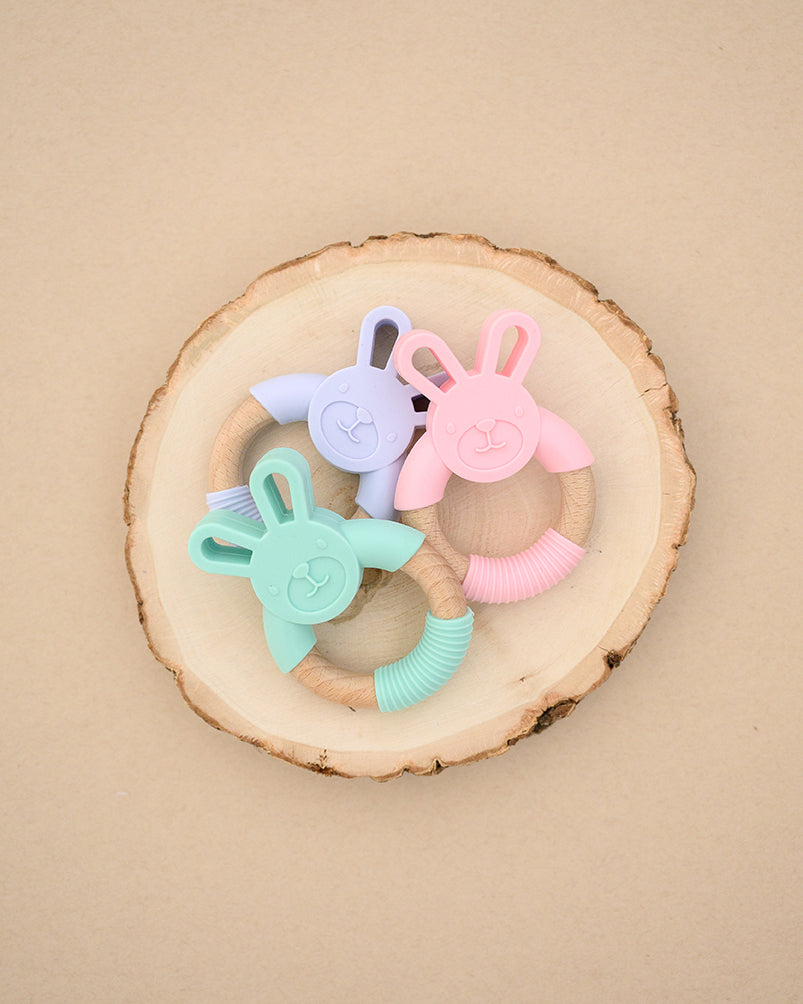 St. Francis' Baby Bunny Teether
