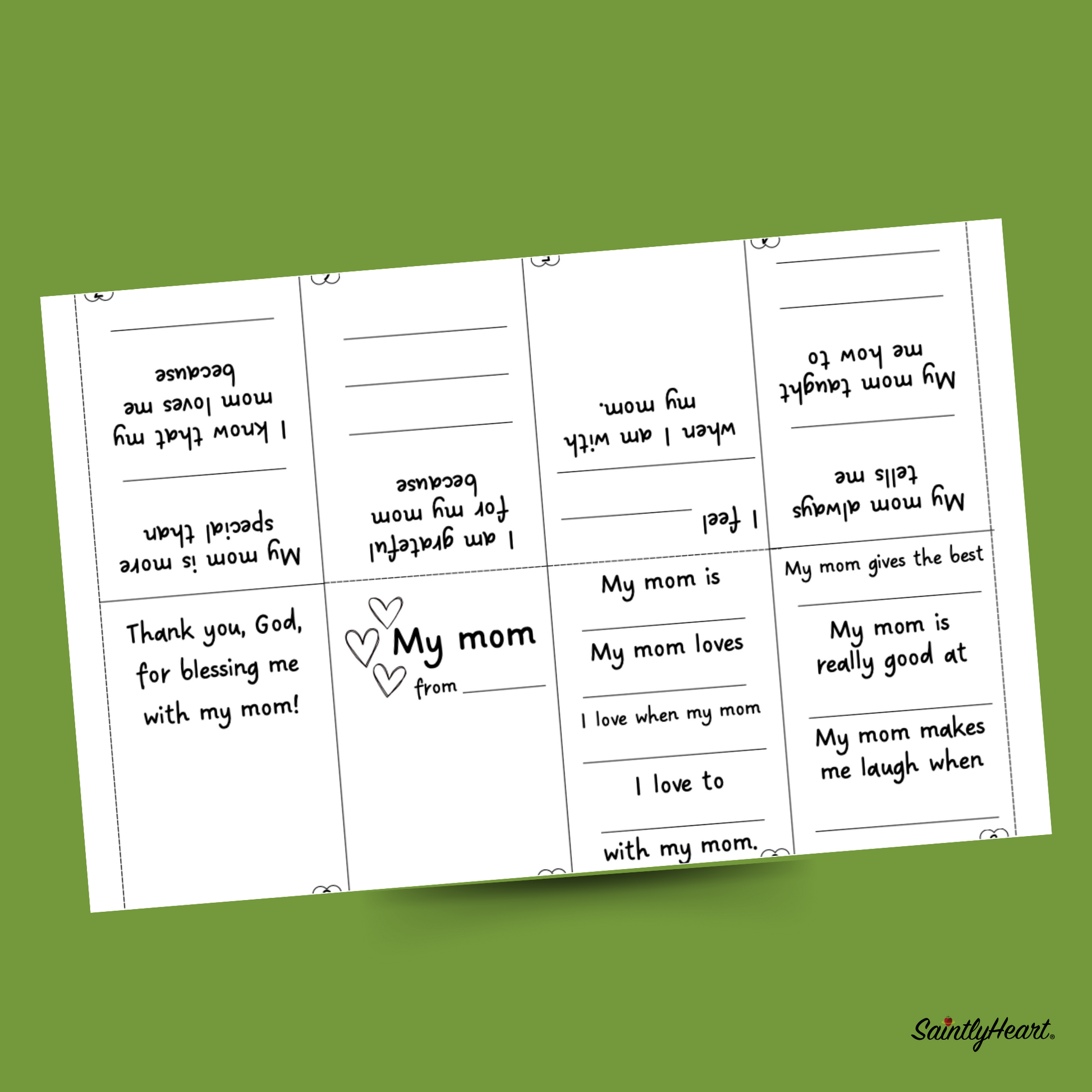 Mother's Day Free Printable Bundle - Saintly Heart