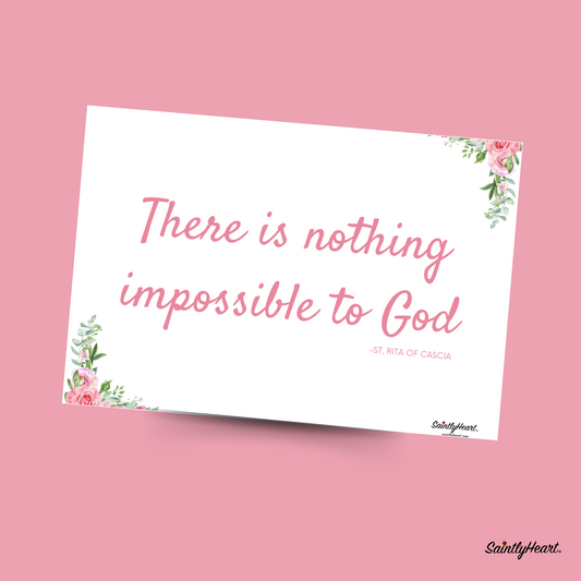 St Rita of Cascia Printable Bundle - Saintly Heart