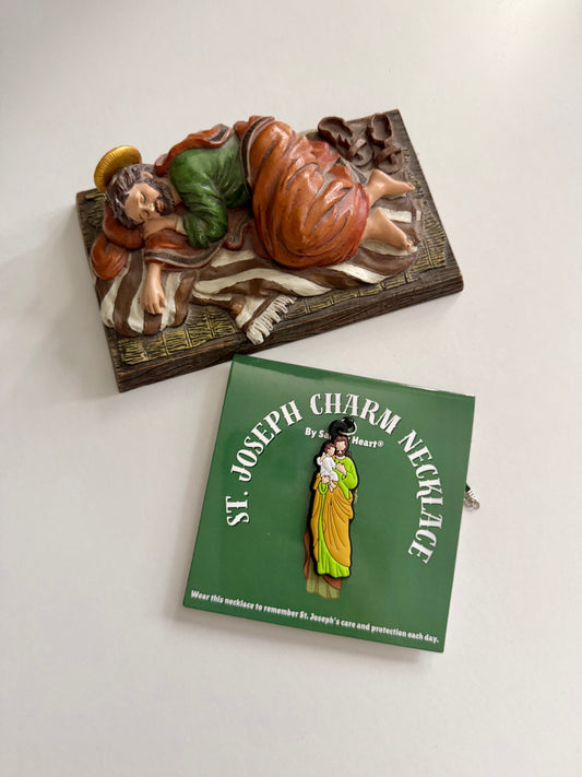 St. Joseph Charm Necklace