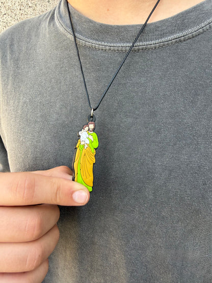 St. Joseph Charm Necklace