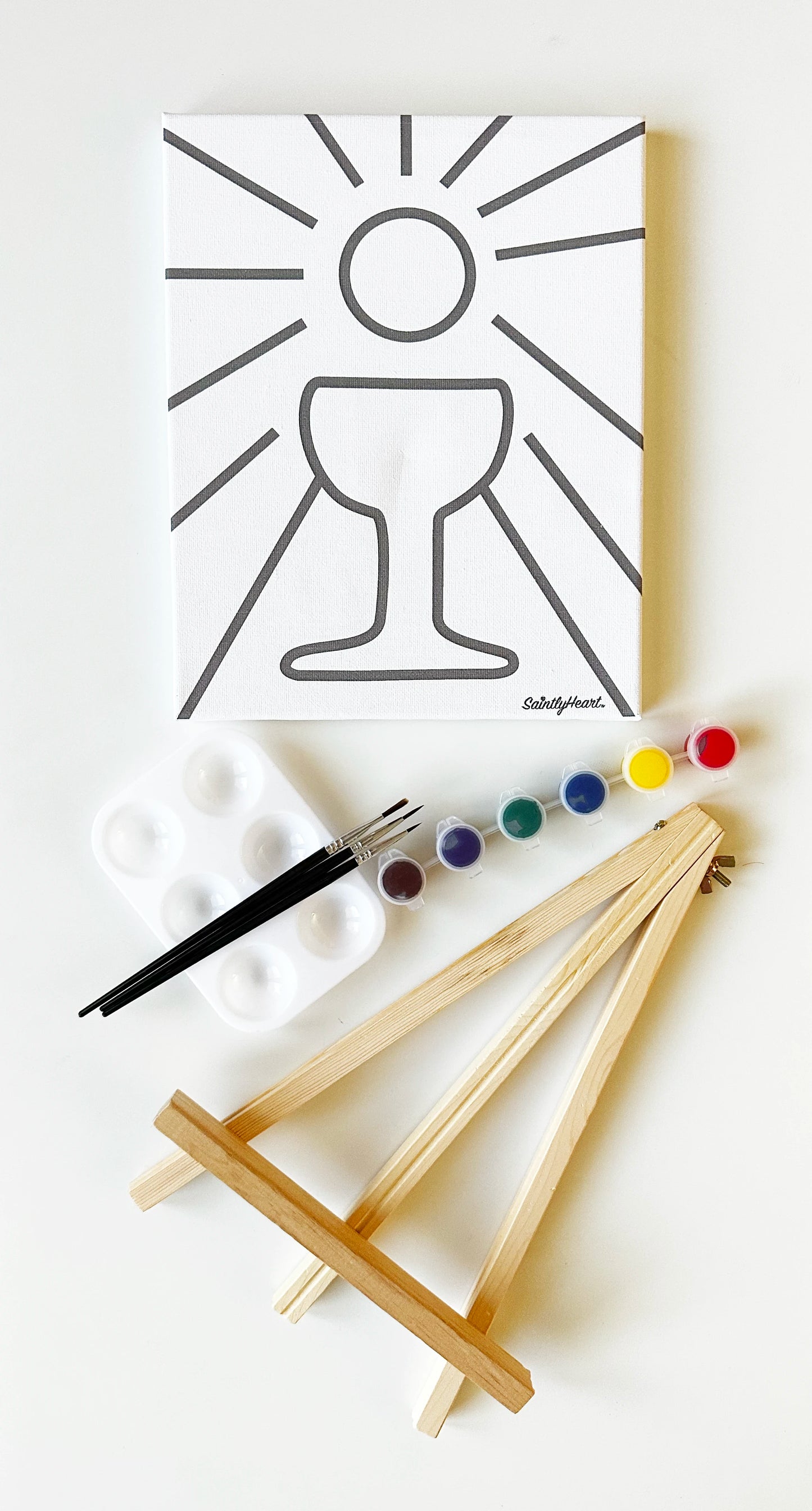 Paint & Pray Canvas Art Kit