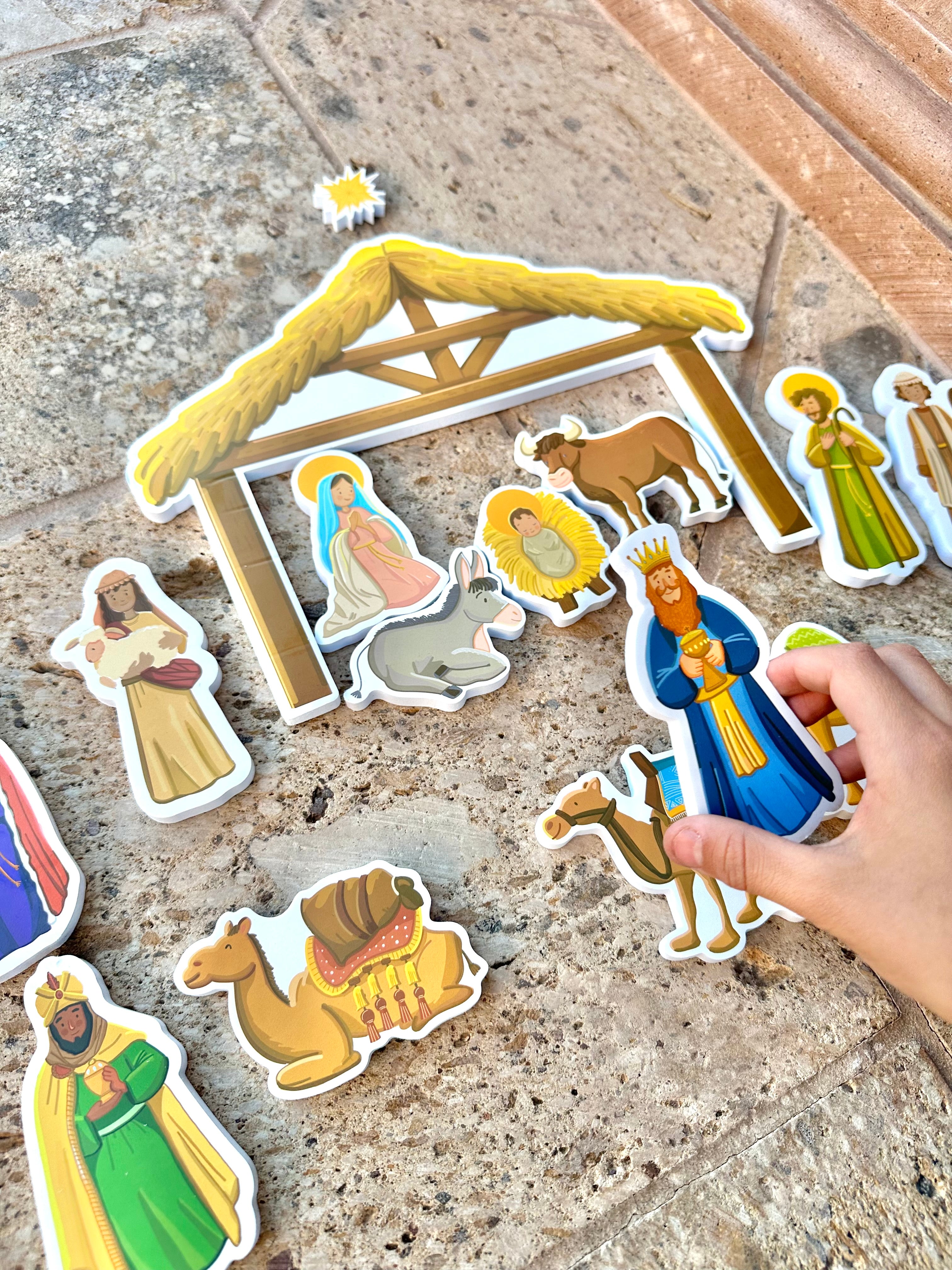 Quiet Nativity Set - Saintly Heart