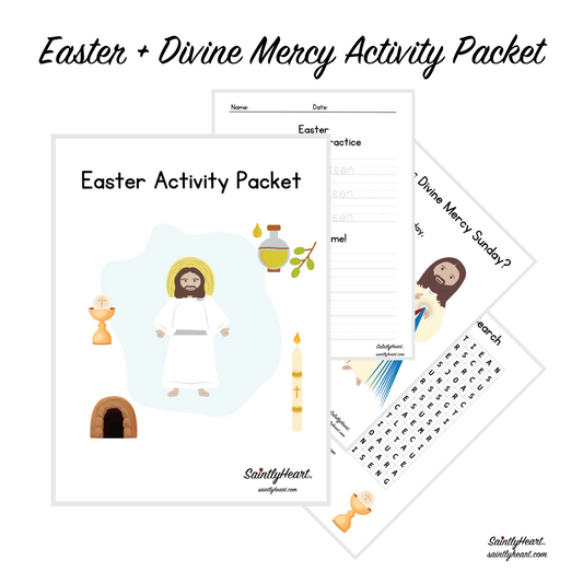 Easter + Divine Mercy Activity Packet