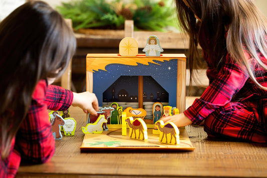 Saintly Heart Nativity Playset