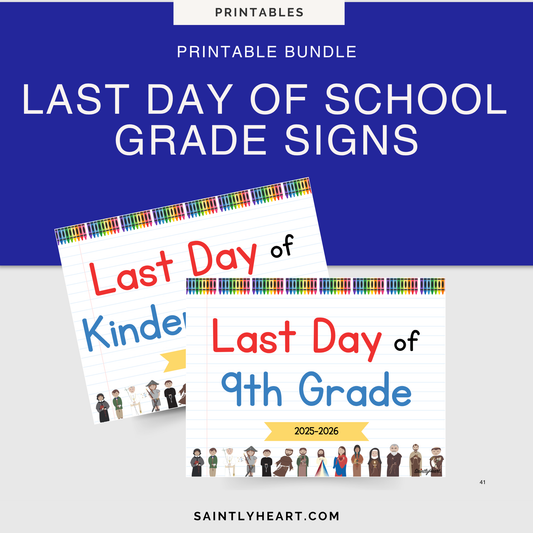 Last Day of School Signs