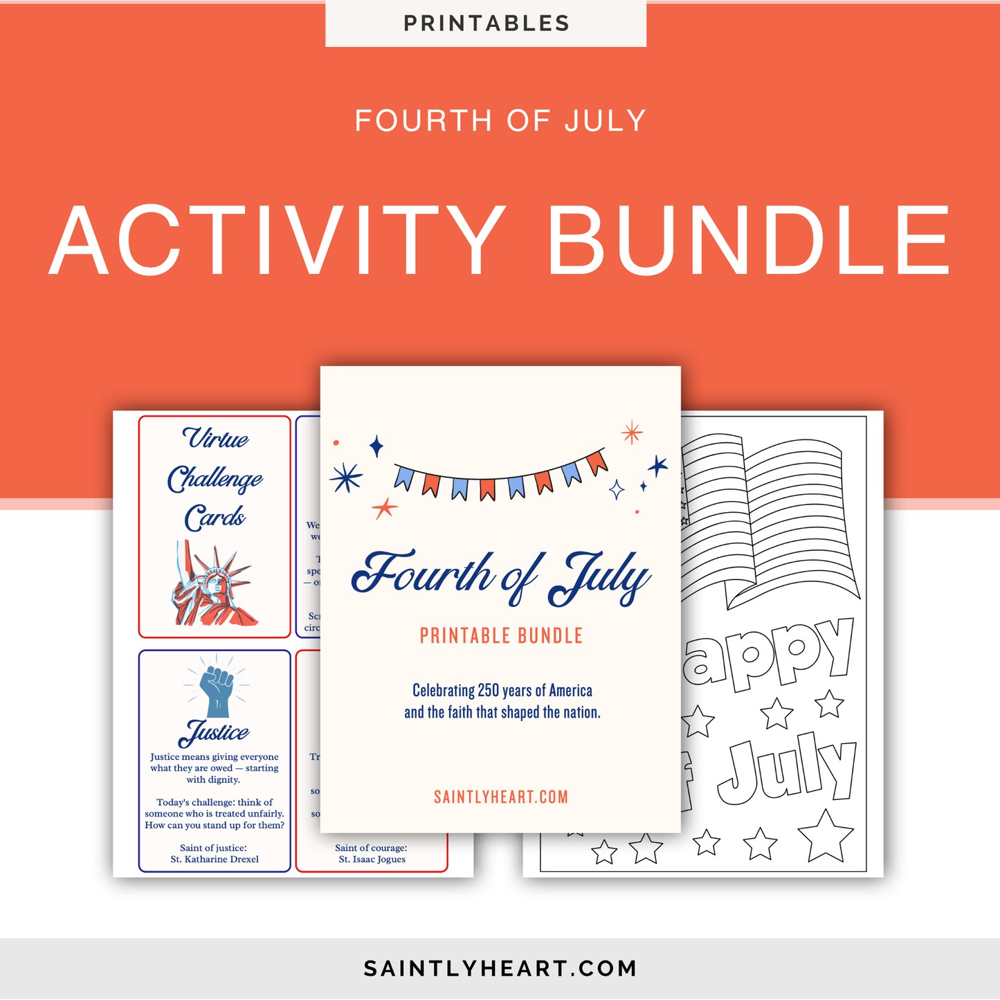 Fourth of July Activity Bundle