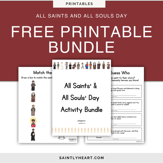 All Saints & All Souls Day Activity Bundle