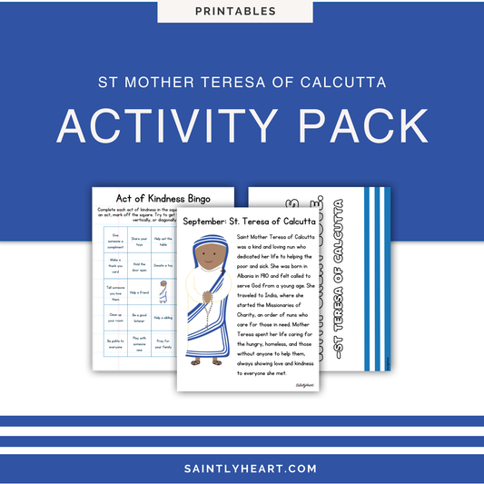 St. Mother Teresa of Calcutta Activity Bundle