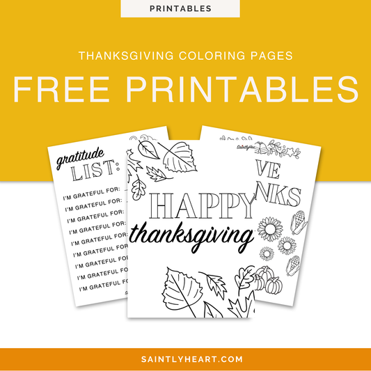 Thanksgiving Coloring Pages