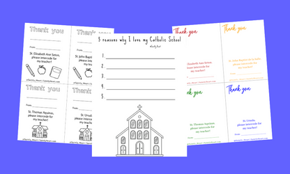 Catholic Schools Week Printable Bundle