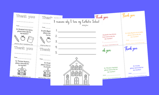 Catholic Schools Week Printable Bundle
