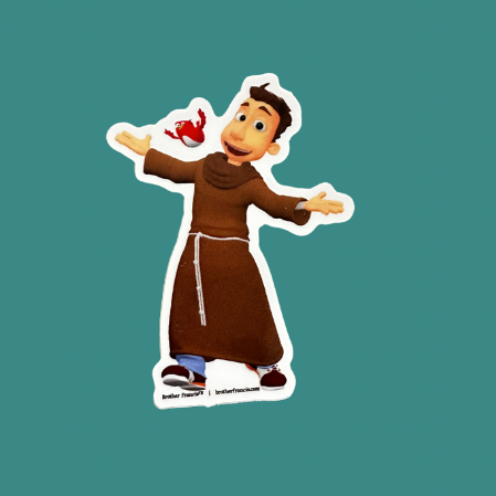 Brother Francis Sticker