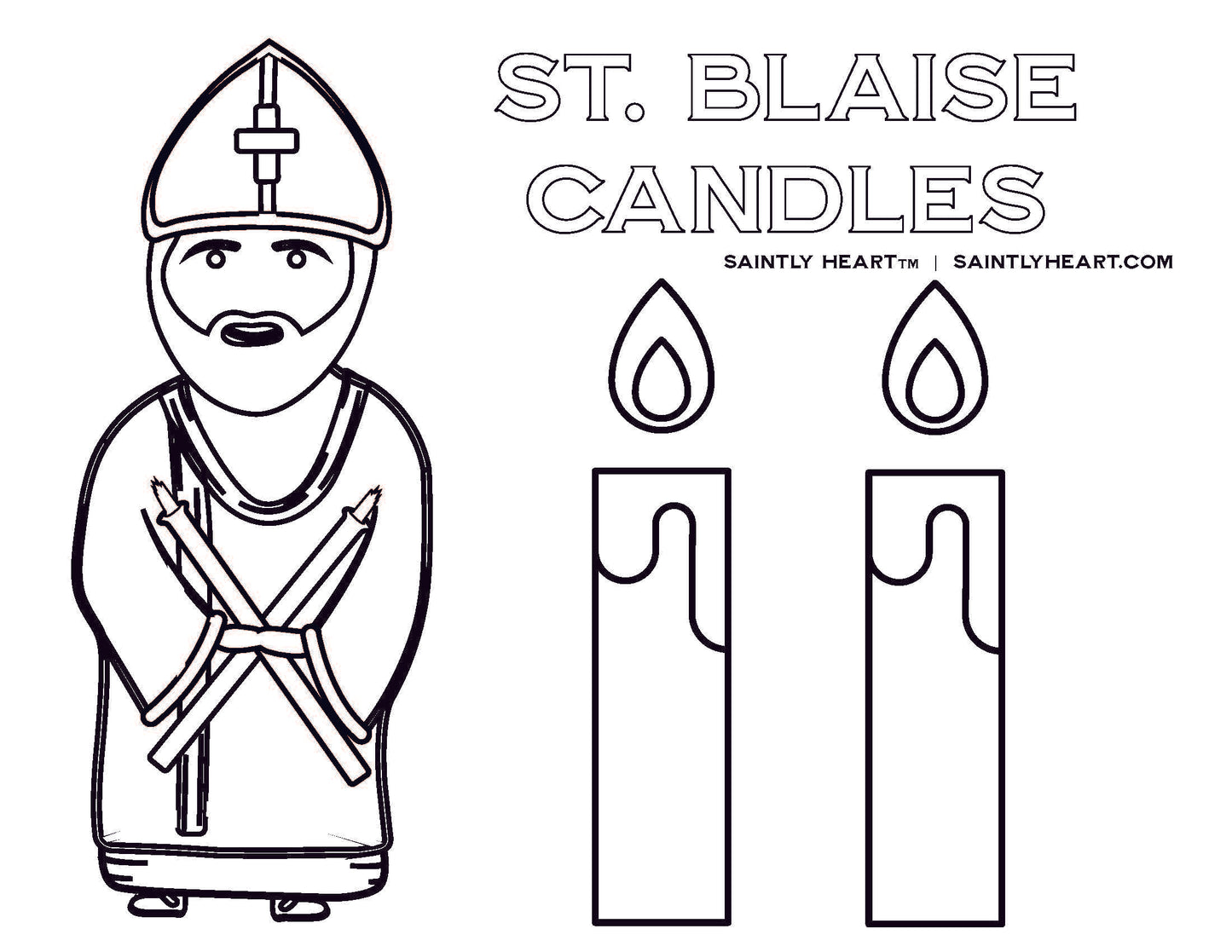 St. Blaise Printable