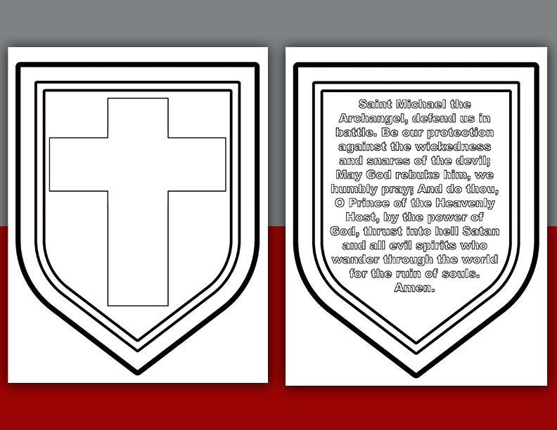 St. Michael The Archangel Printables