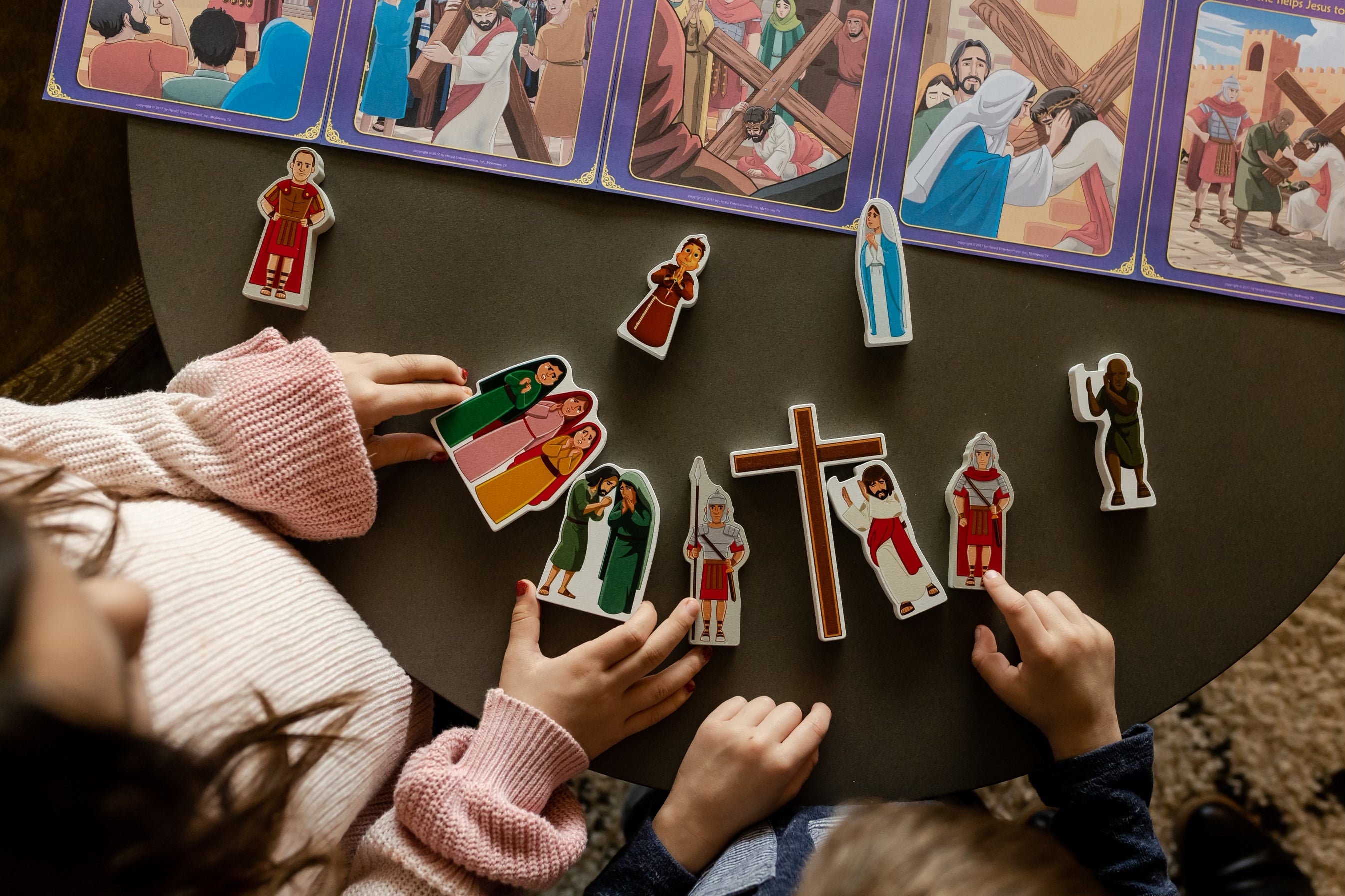 Stations of the Cross Pray & Play Set - By Saintly Heart & Brother Francis - Saintly Heart